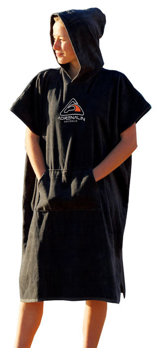 Adrenalin Cotton Hooded Towel Poncho