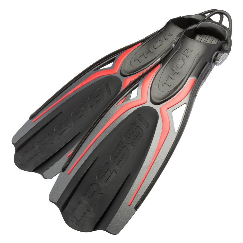 Cressi Thor EBS Open Heel Fin
