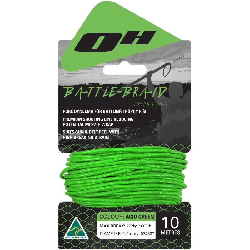 Ocean Hunter 1.9mm Battle-Braid Dyneema - 10m