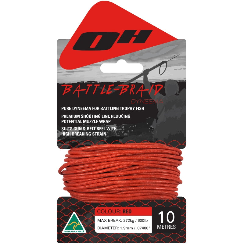 Ocean Hunter 1.9mm Battle-Braid Dyneema - 10m
