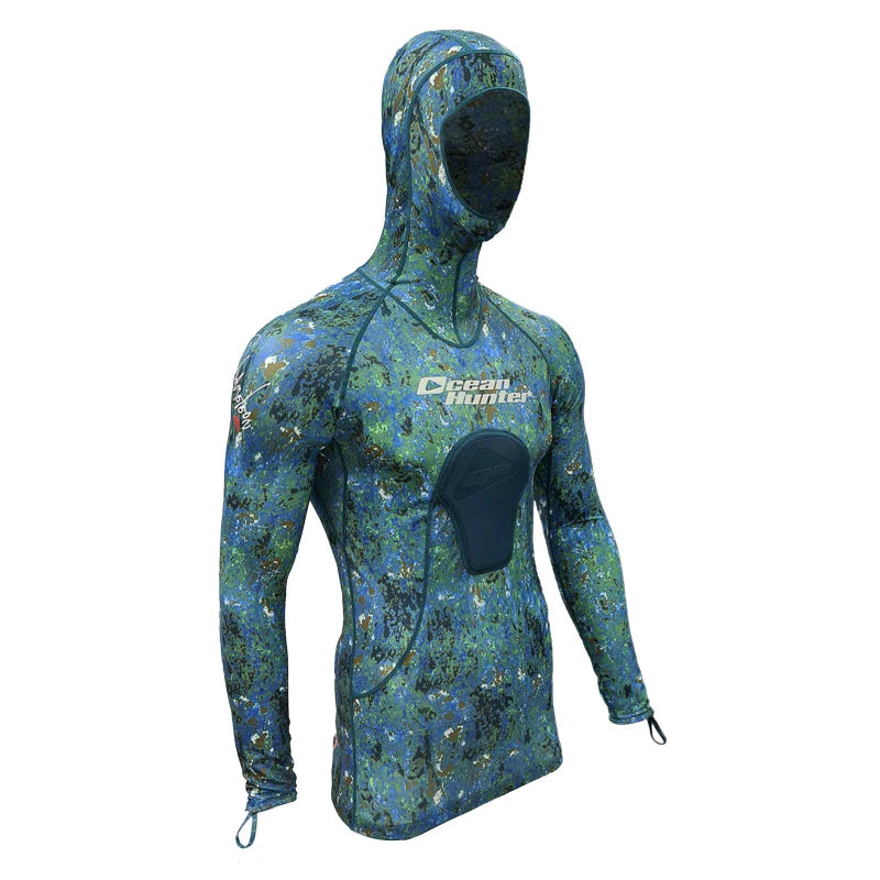 Ocean Hunter Chameleon Lycra Top - S