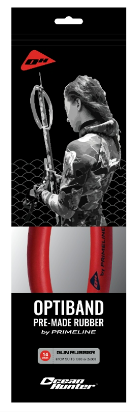 Ocean Hunter Optiband 14mm Pre-Made Rubber