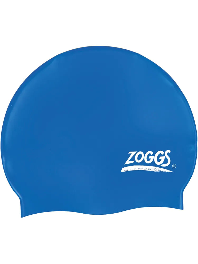 Zoggs Plain Silicone Swimming Cap