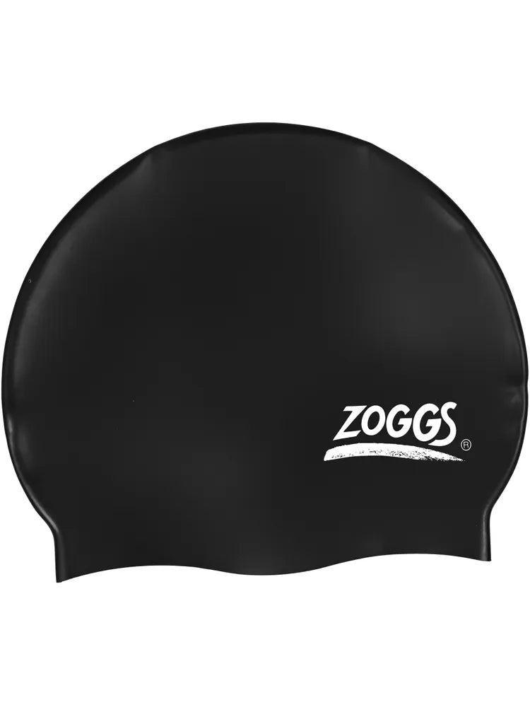 Zoggs Plain Silicone Swimming Cap