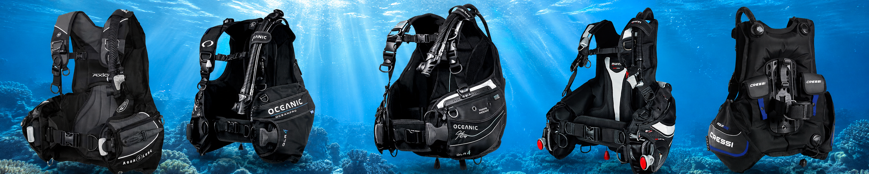 BCD's (Buoyancy Control Device)