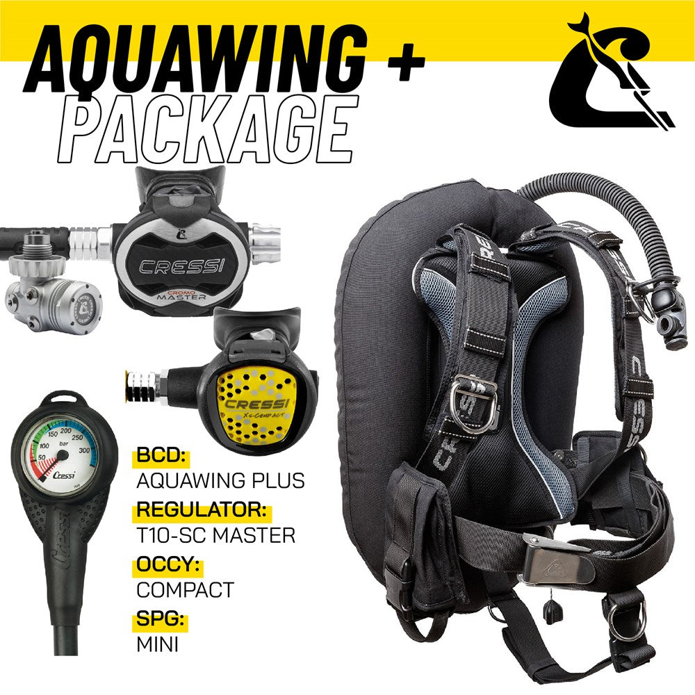 Cressi Aquawing+ Package