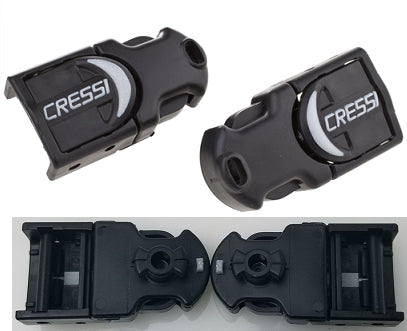 Cressi Frog Plus Fin Buckle Pair