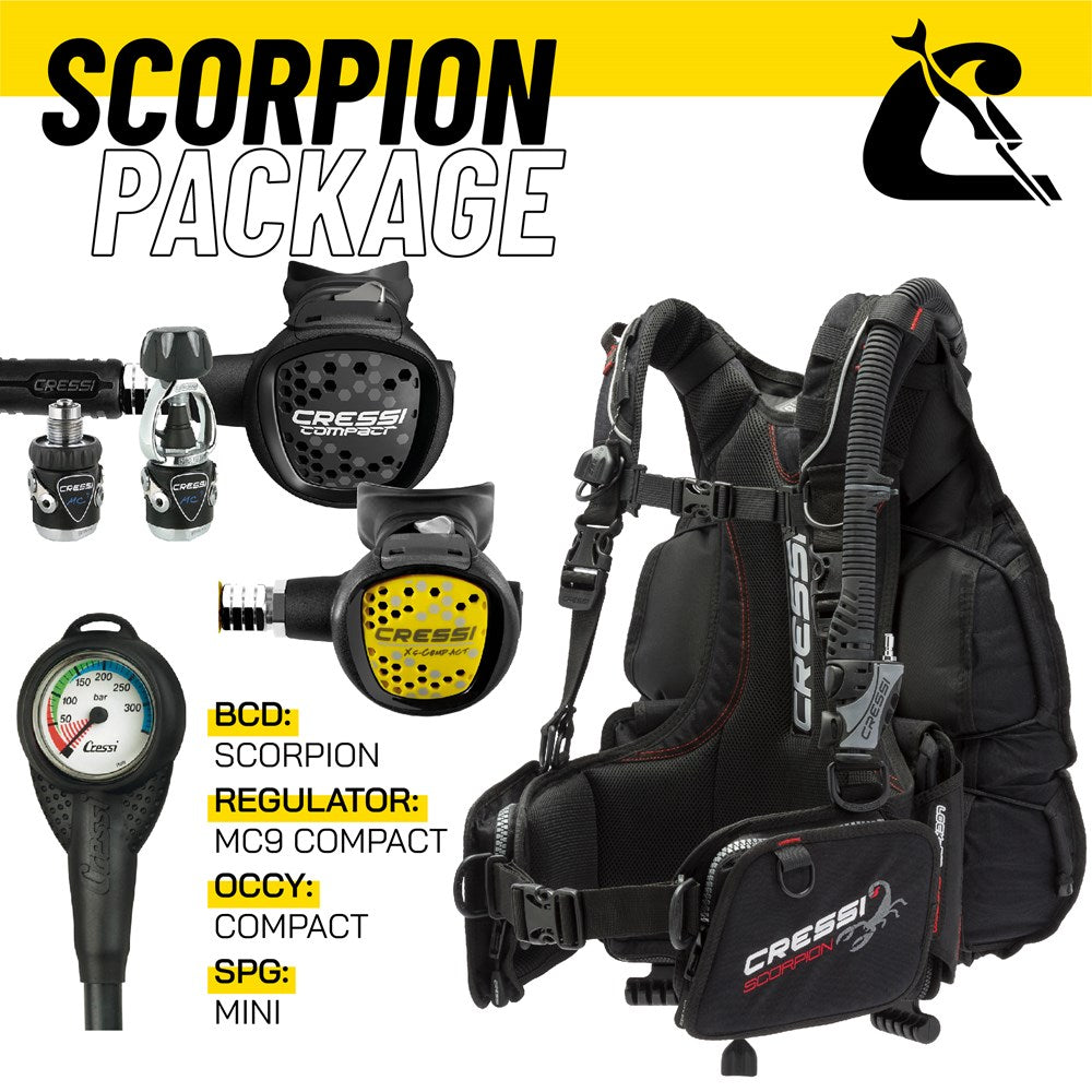 Cressi Scorpion Package